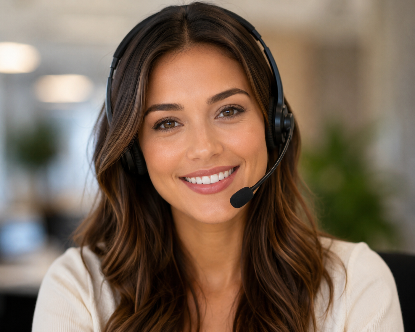 Eved customer support agent on call